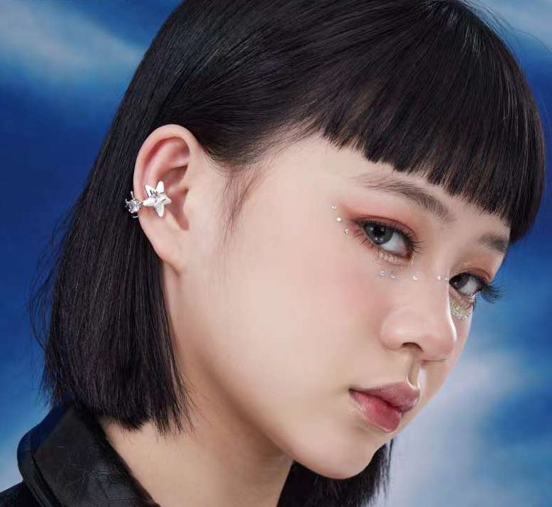 Ceramic Star Stud Earrings (Choose Two Colors)