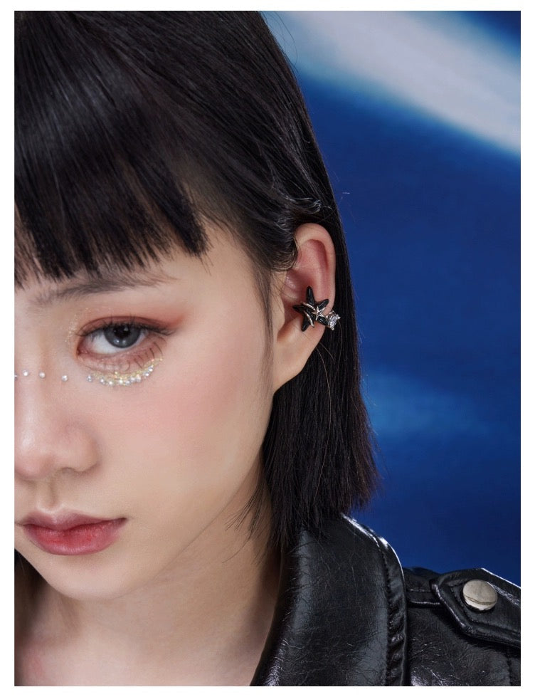 Ceramic Star Stud Earrings (Choose Two Colors)