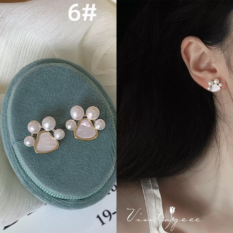 Simple Cute Earrings Collection (nine types optional)