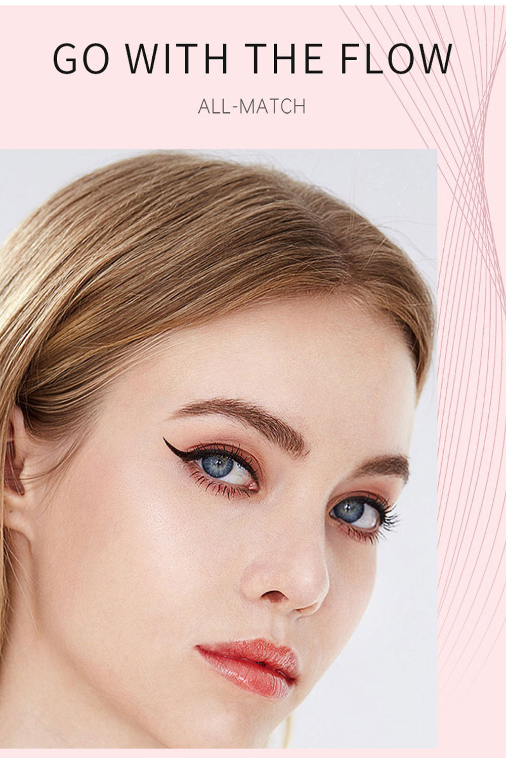 Misiou Beauty Waterproof Quick-Drying Oil-Resistant Smudge-Proof Long-Lasting Ultra-Fine Black Liquid Eyeliner Pen