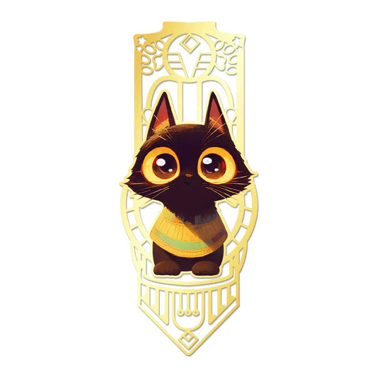 Mystic Black Cat Bookmark